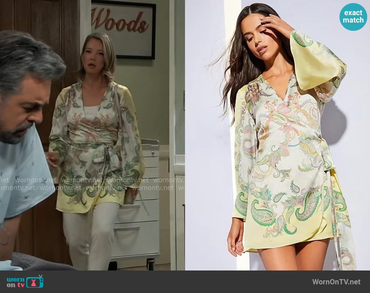 Gianni Bini Jenni Dress worn by Nina Reeves (Cynthia Watros) on General Hospital