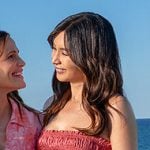 Gigi's pink smocked bodice dress on The Five Star Weekend