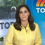 Hallie’s beige suede belt on Today