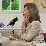 Hoda’s beige blazer and wide-leg pants on Today
