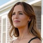 Hollis' black embroidered midi dress on The Five Star Weekend