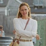 Hollis’s white sweater and pants on The Five Star Weekend