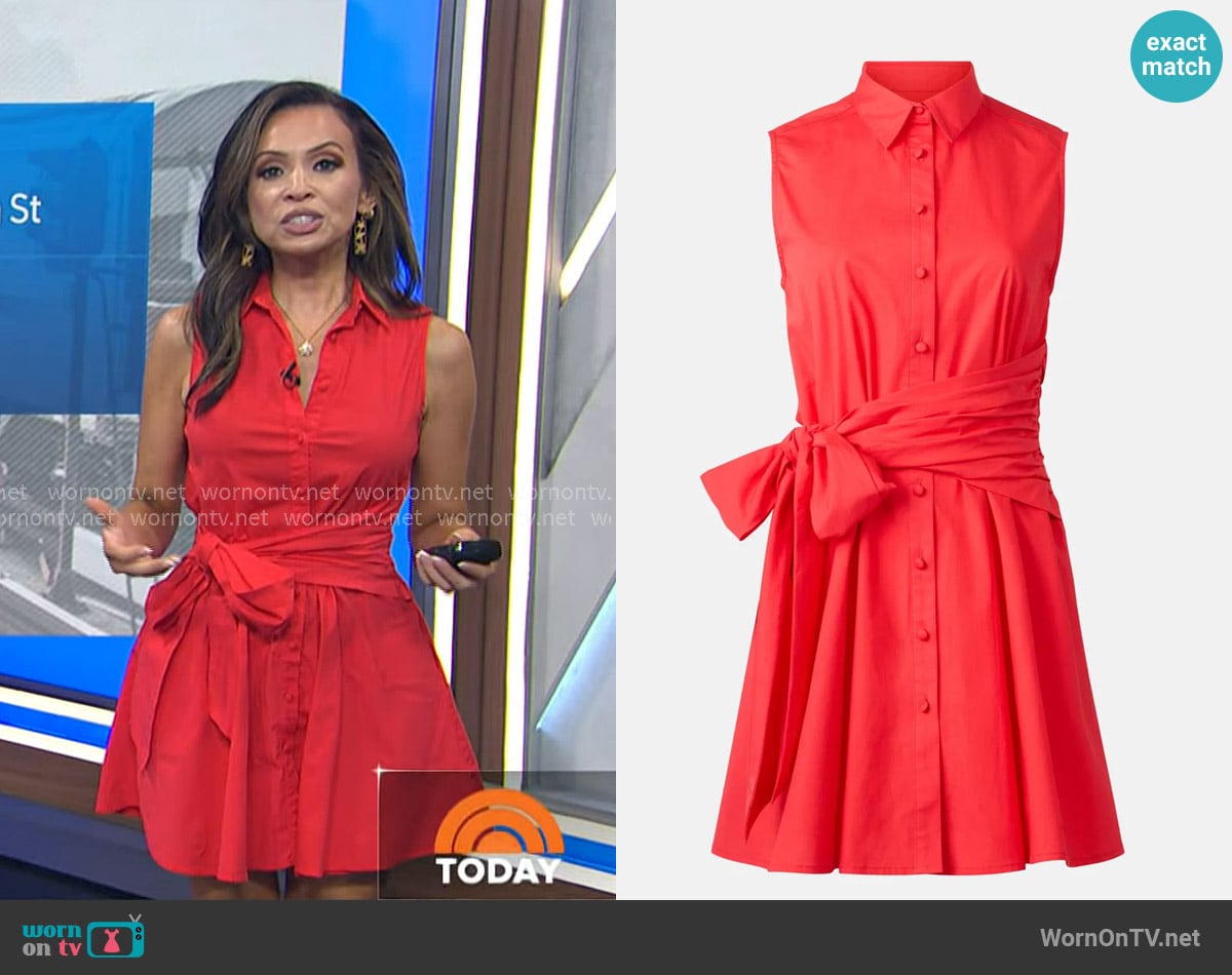Hutch Biltmore Dress worn by Adelle Caballero on Today