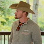 Jake’s quilted long sleeve top on The McBee Dynasty Real American Cowboys