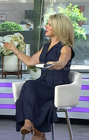 Janis Mackey Frayer’s denim dress on Today