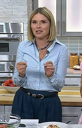 Jenna’s black leather belt on Today