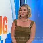 Jenna's brown eyelet dress on Today