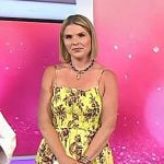 Jenna’s brown leather cross sandals on Today