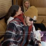 Jesse’s plaid hooded jacket on The McBee Dynasty Real American Cowboys