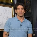 Jon Bernthal’s blue polo on Good Morning America
