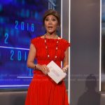 Julie’s red ruffled top and skirt on Big Brother Julie’s red ruffled top and skirt on Big Brother