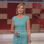 Kate’s blue belted dress on NBC News Daily