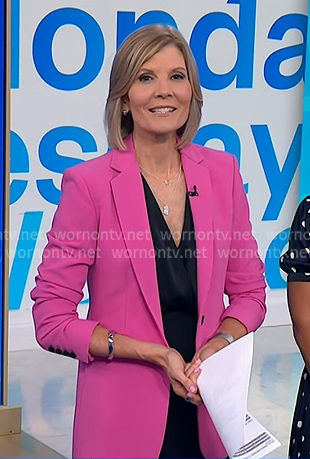 Kate’s pink blazer on NBC News Daily