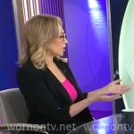 Kelly O’Grady’s black blazer on CBS Mornings
