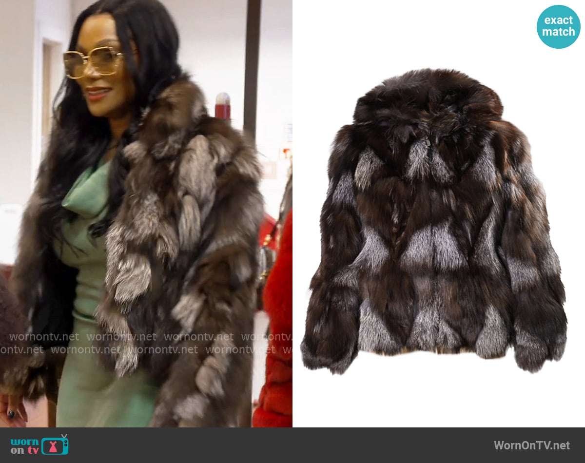 Kemo Sabe Silver Fox Parker worn by Angela Oakley on The Real Housewives of Atlanta Kemo Sabe Silver Fox Parker worn by Angela Oakley on The Real Housewives of Atlanta