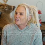Kristi’s grey cable knit hooded sweater on The McBee Dynasty Real American Cowboys