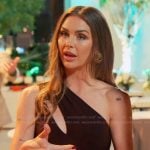 Lala’s brown one shoulder cutout dress on The Valley