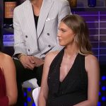 Lexi’s black embellished reunion dress on In The City