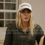 Lexi’s grey cable knit sweater on In The City