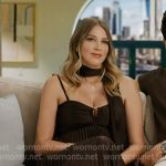 Lexi’s pleated confessional dress on In The City