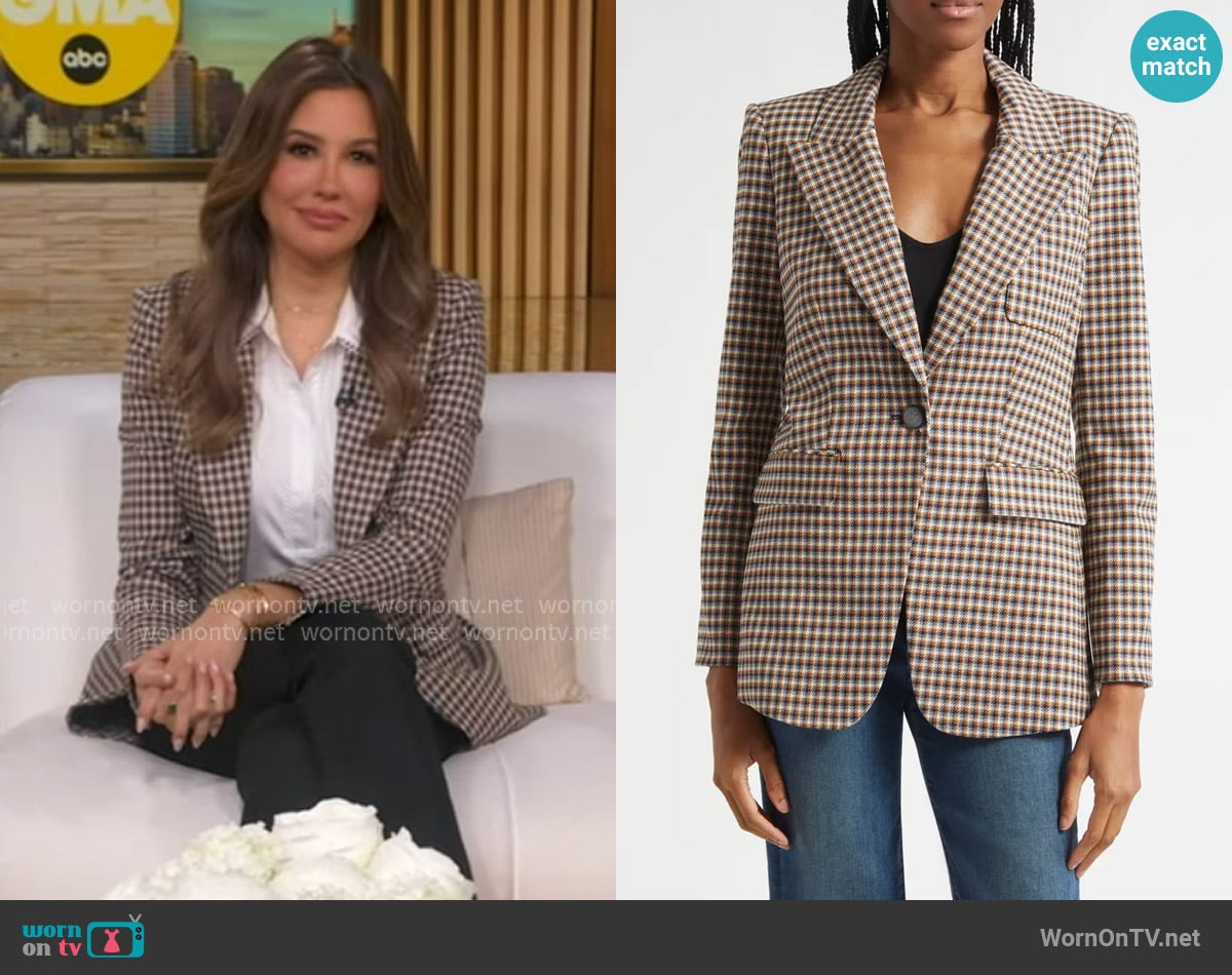  worn by Leslie Lopez on Good Morning America