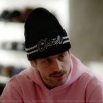 Liam’s pink hoodie on Next Gen NYC