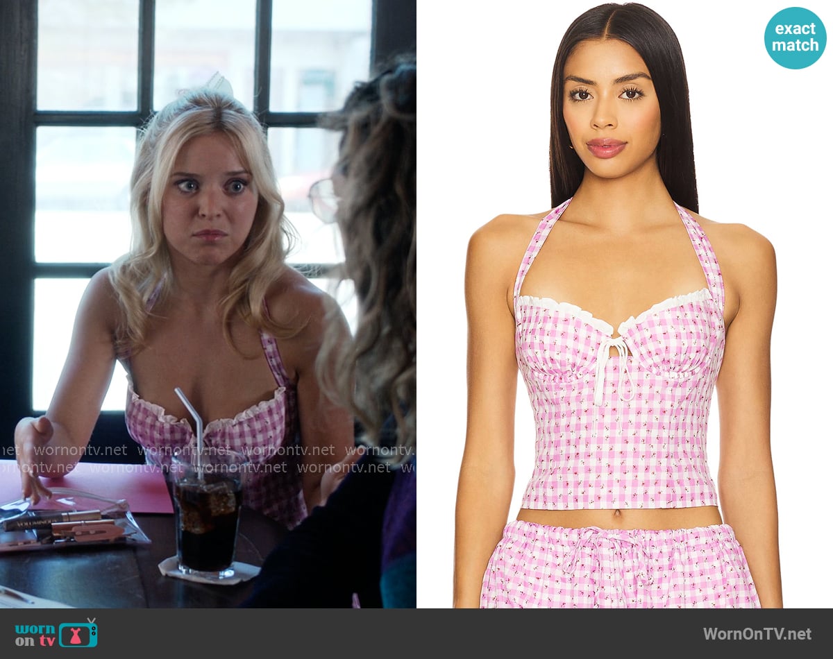 Majorelle Kailey Top worn by Elle Woods (Lexi Minetree) on Elle