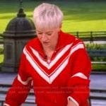 Megan Rapinoe’s red varsity sweater on The View
