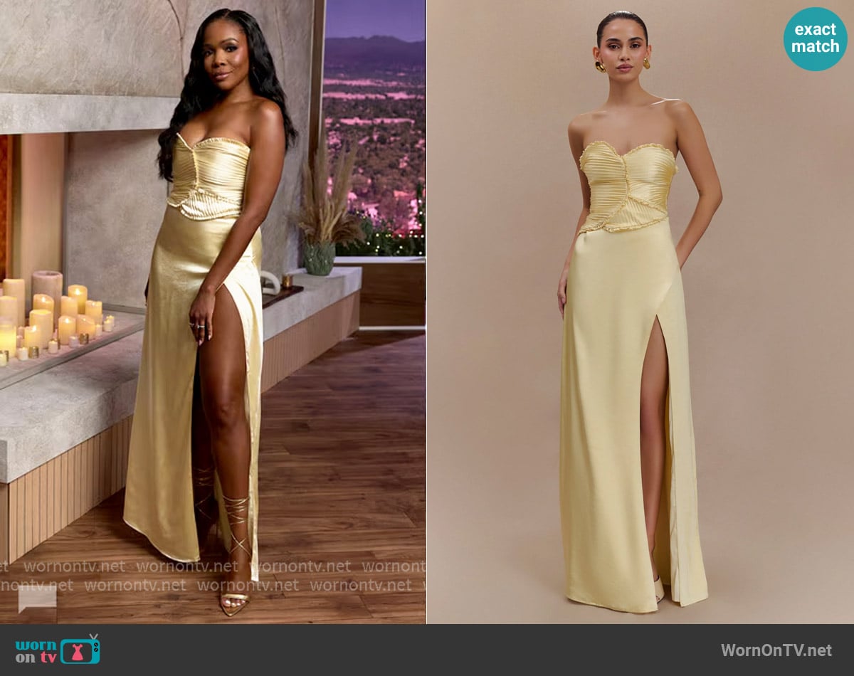 Jasmine's Meshki dress
