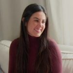 Michelle's burgundy turtleneck bodysuit on The Valley