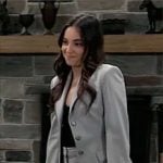 Molly’s grey suit on General Hospital