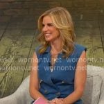 Natalie Morales' denim vest on CBS Mornings