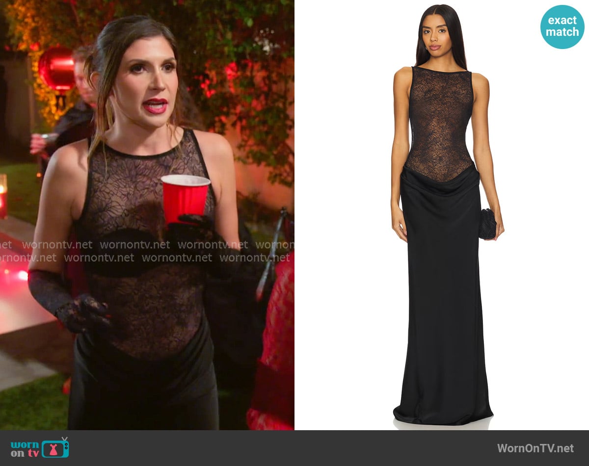 NBD Betty Gown worn by Janet Caperna on The Valley