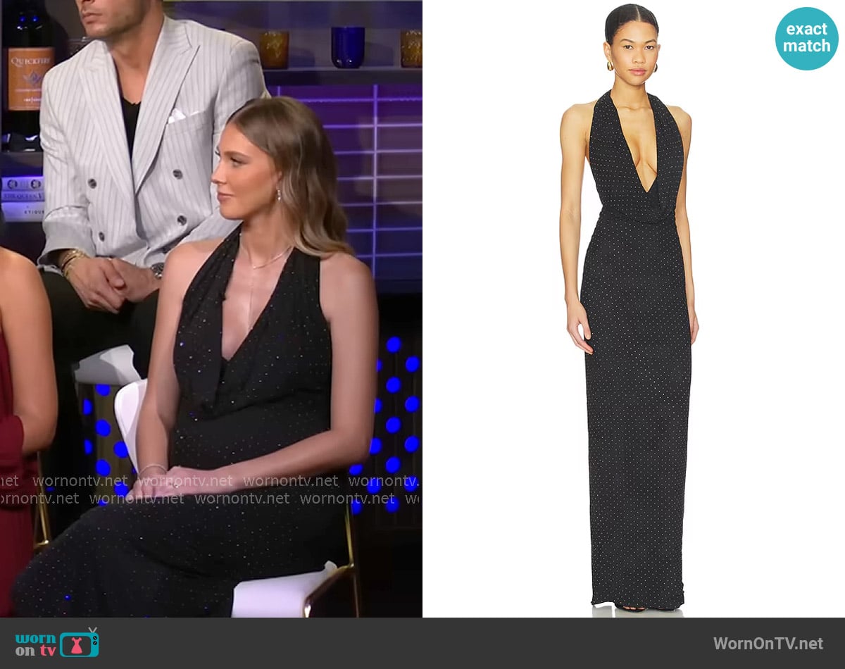 Nookie Ariana Maxi Dress worn by Lexi Sundin on In The City