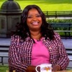 Octavia Spencer’s pink tweed jacket on The View