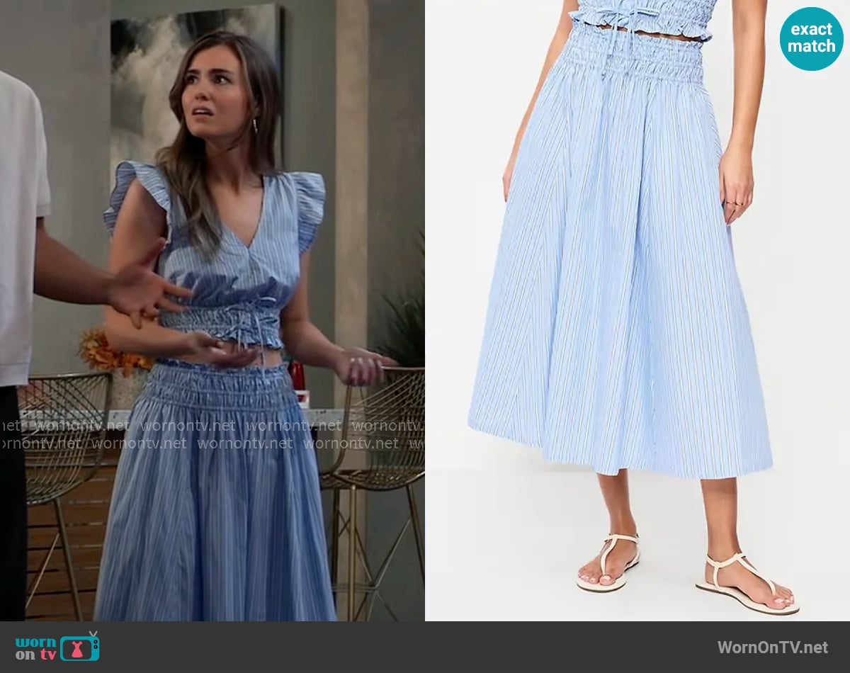 Emma's Old Navy skirt