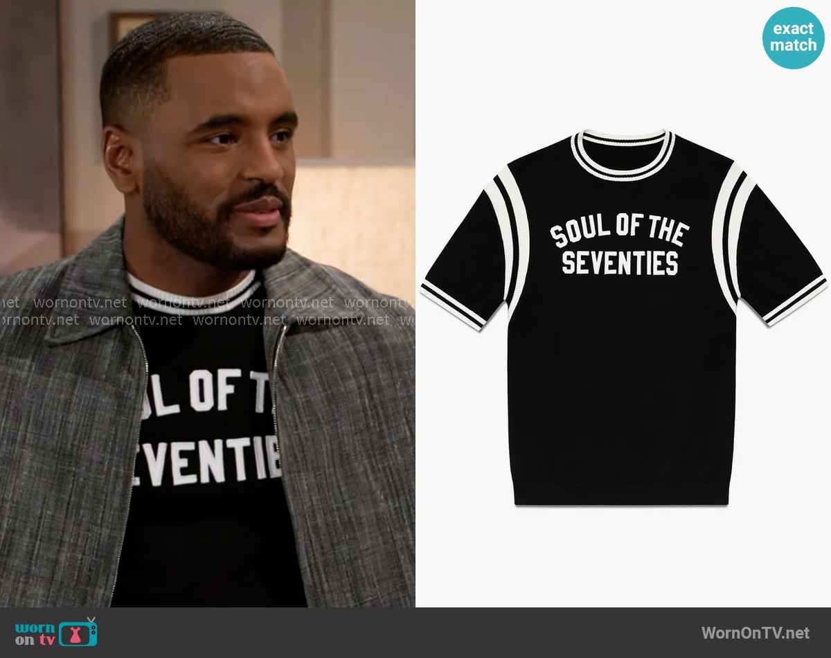 Phix Soul Of The Seventies worn by Andre Richardson (Sean Freeman) on Beyond the Gates