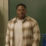 Preach’s plaid shirt on All American