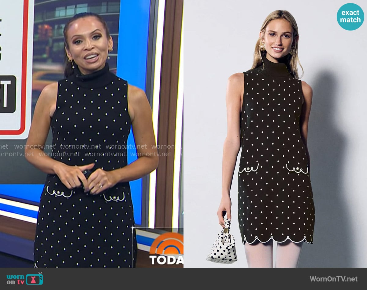 Rachel Antonoff Blossom Dress worn by Adelle Caballero on Today