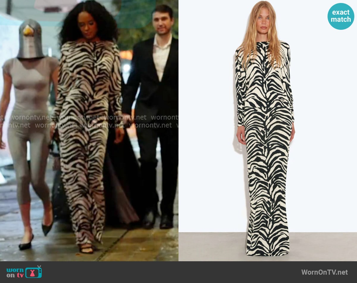 Rat and Boa Alizee Dress worn by Ava Dash on Next Gen NYC