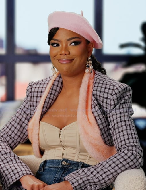 Riley’s confessional jacket on Next Gen NYC