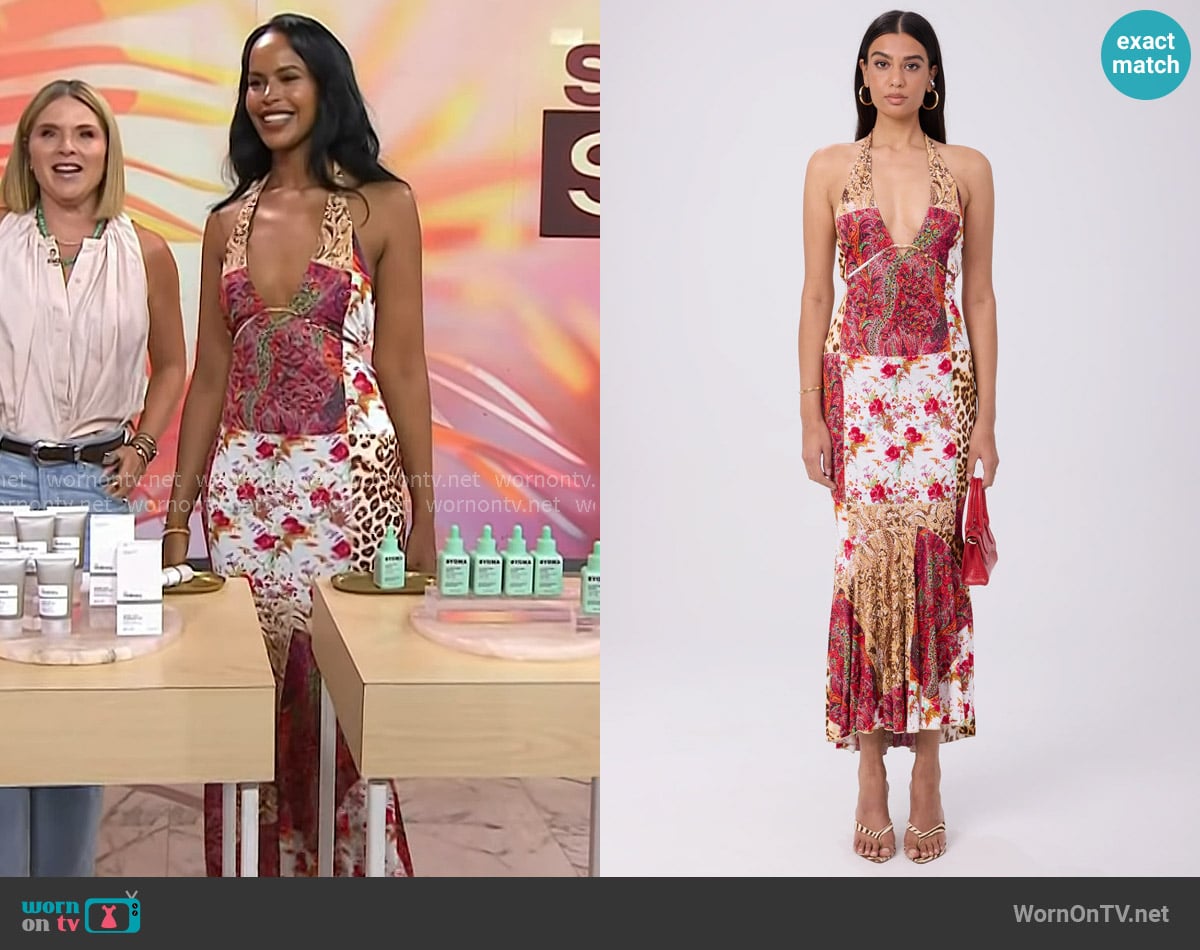 Roberto Cavalli SS 2004 Class Line Collection worn by Sabrina Elba on Today