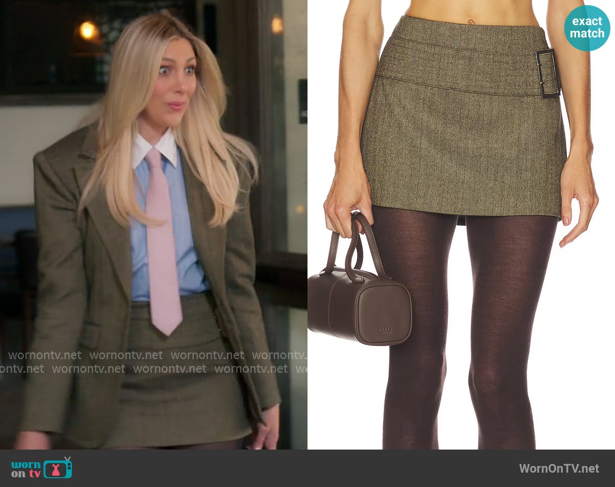 Ronny Kobo Earhart Skirt worn by Gina Kirschenheiter on The Real Housewives of Orange County