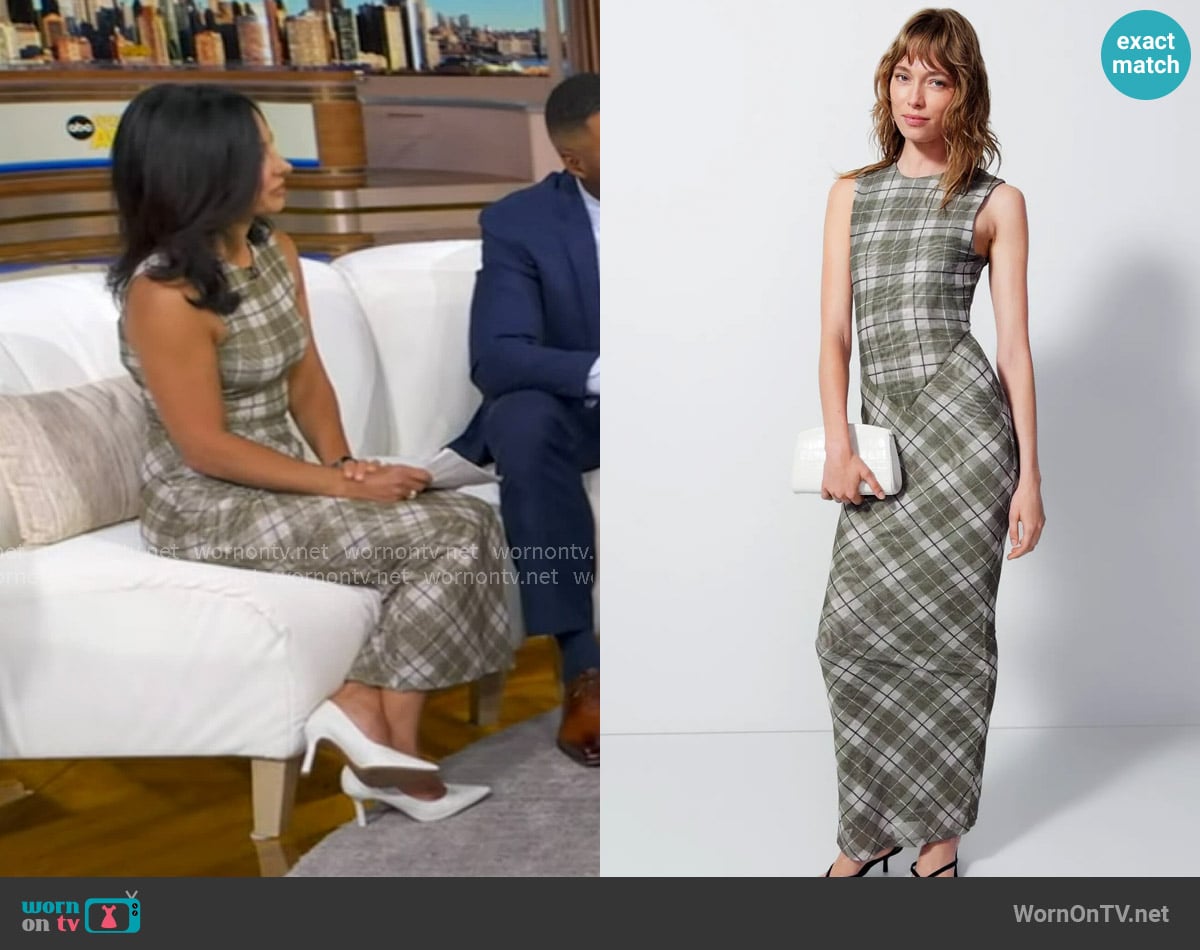 Ronny Kobo Krisa Dress worn by Dr. Tara Narula on Good Morning America