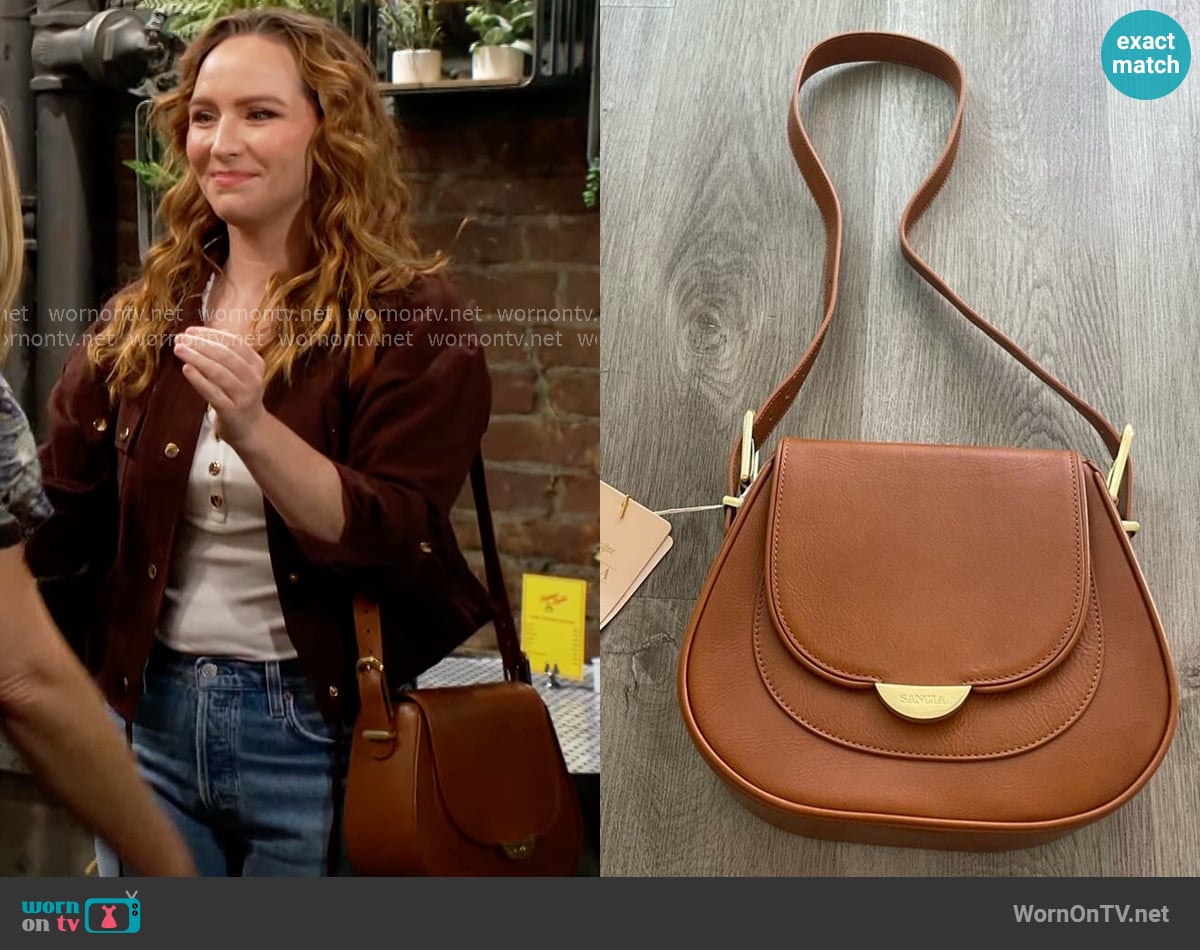 Sancia Marcella Bag worn by Mariah Copeland (Camryn Grimes) on The Young and the Restless