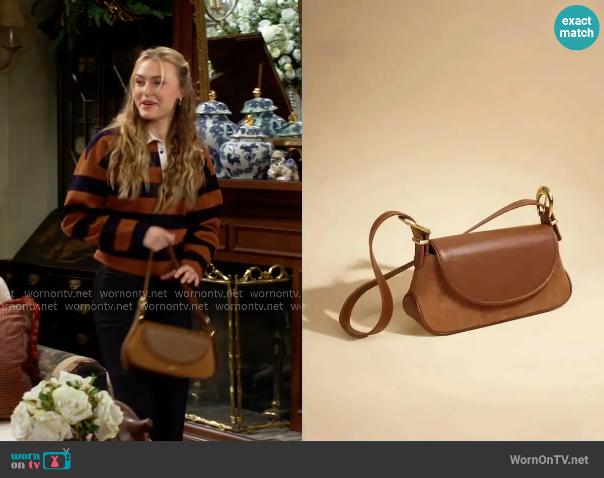 Sancia The Remi Bag worn by Claire Grace (Hayley Erin) on The Young and the Restless