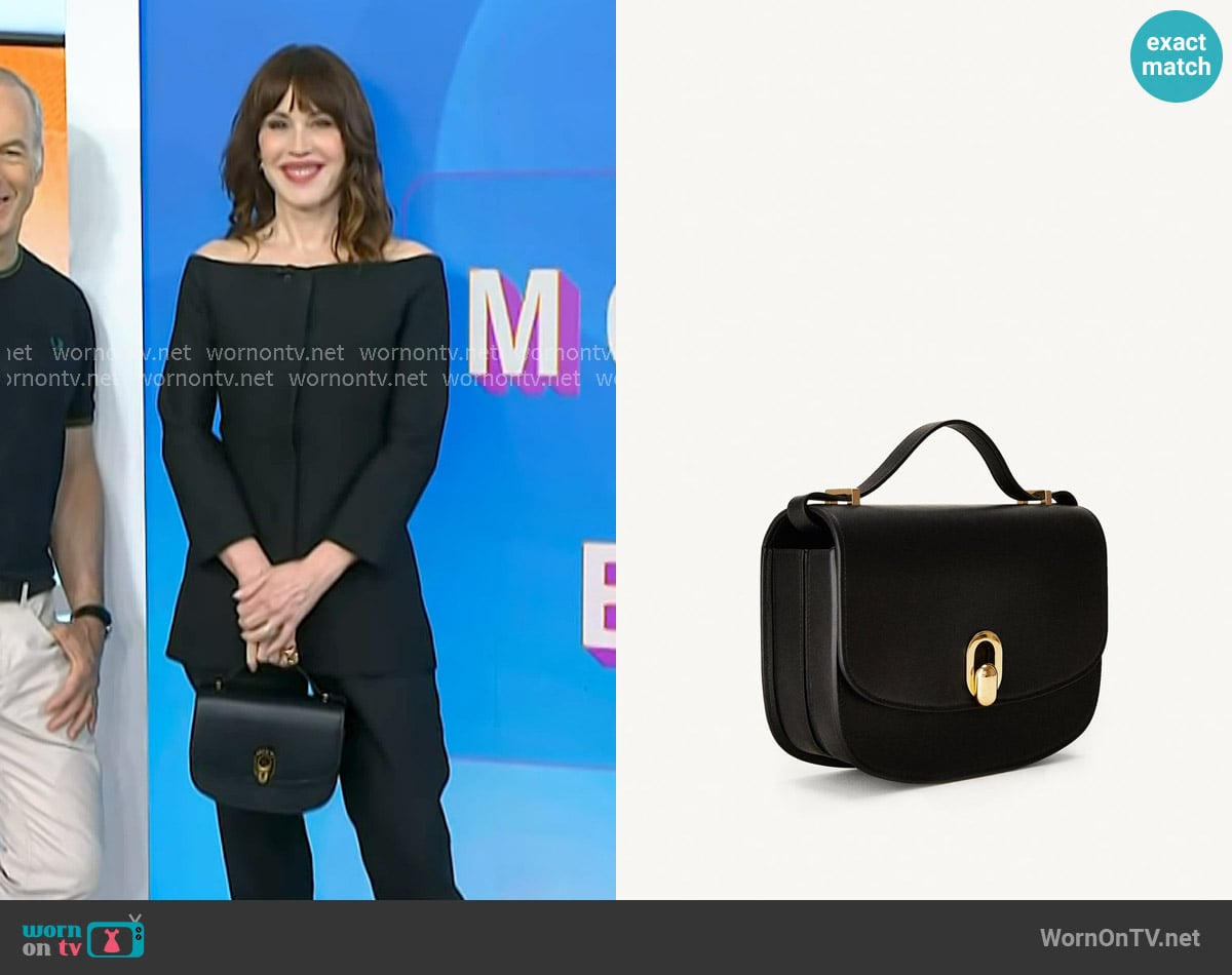 Molly Ringwald’s black bag on Today Molly Ringwald’s black bag on Today