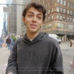 Shai’s black Billy hoodie on Next Gen NYC
