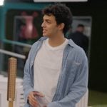 Shai’s denim shirt on Next Gen NYC