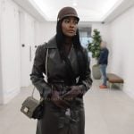 Shamea’s monogram print shoulder bag on The Real Housewives of Atlanta